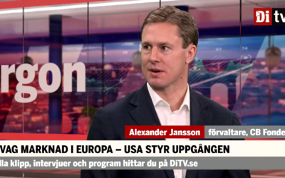 Northvolt, Europa och inflation i DiTV Börsmorgon