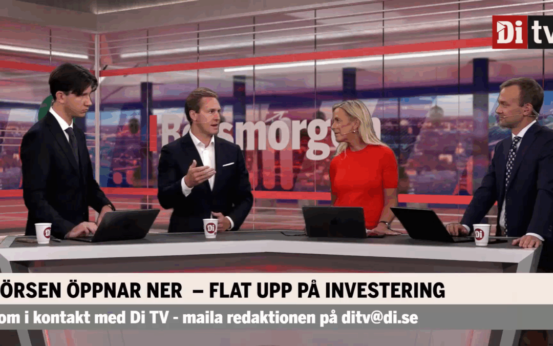 Värde vs tillväxt i Börsmorgon